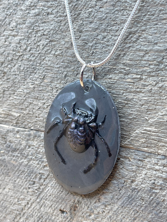 Spider Pendant Necklace