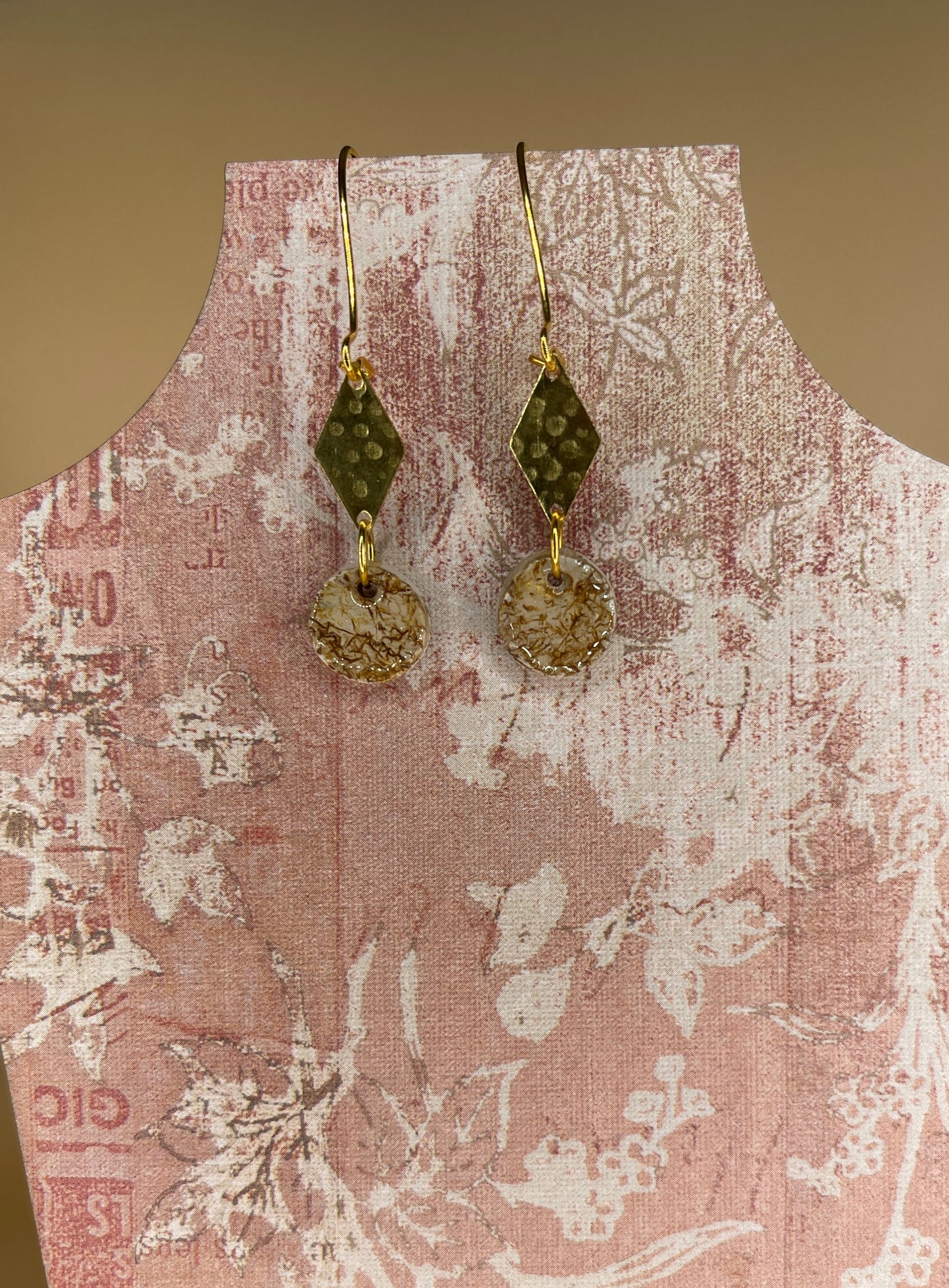 Gold Drop Earrings