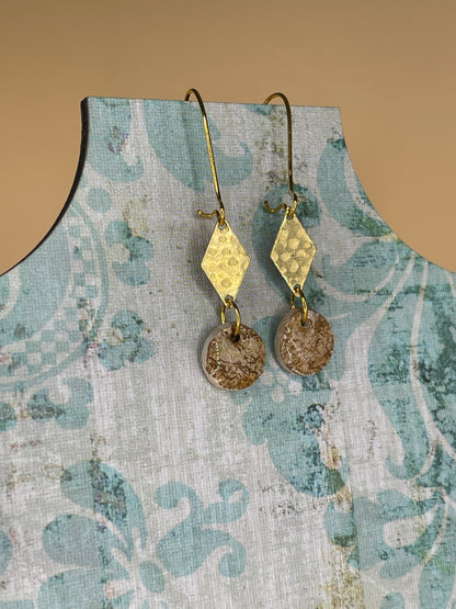 Gold Drop Earrings