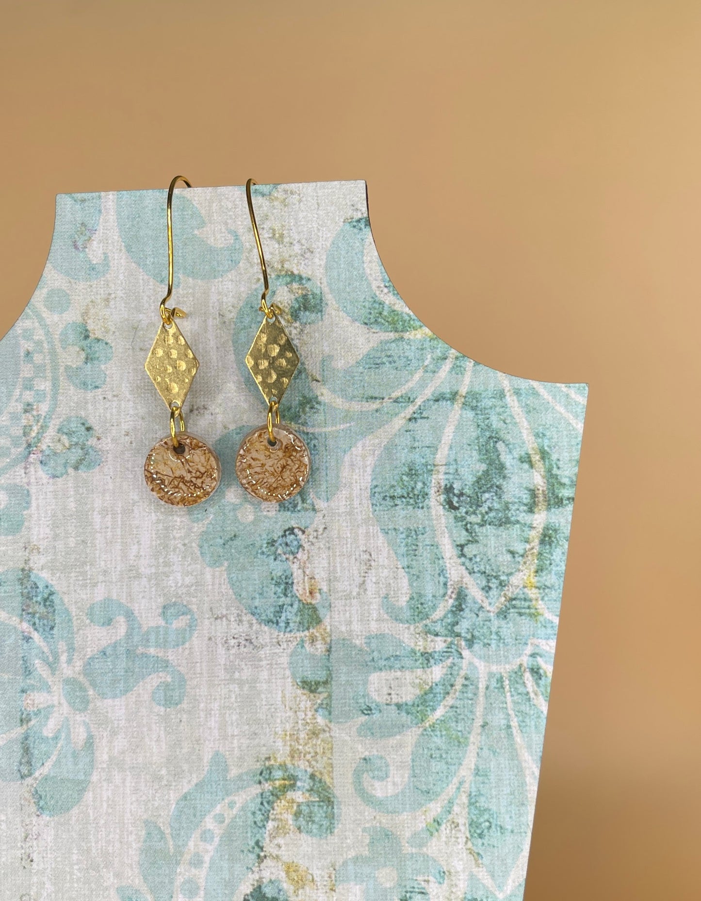 Gold Drop Earrings