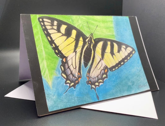 Eastern Swallowtail Greeting Card, 4x6, blank