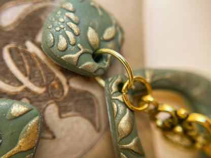 Golden Vine Earrings