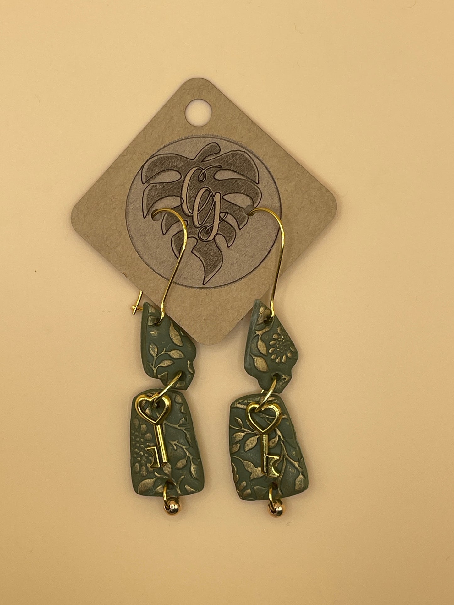 Golden Vine Earrings