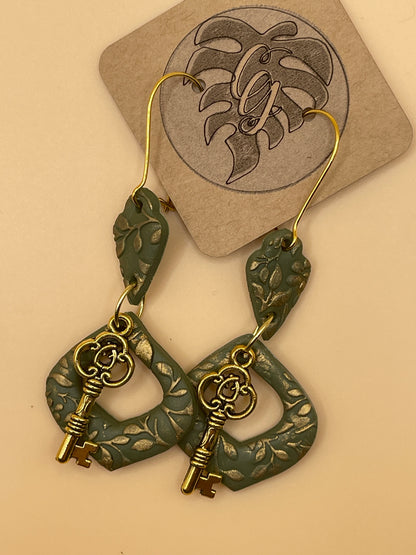 Golden Vine Earrings