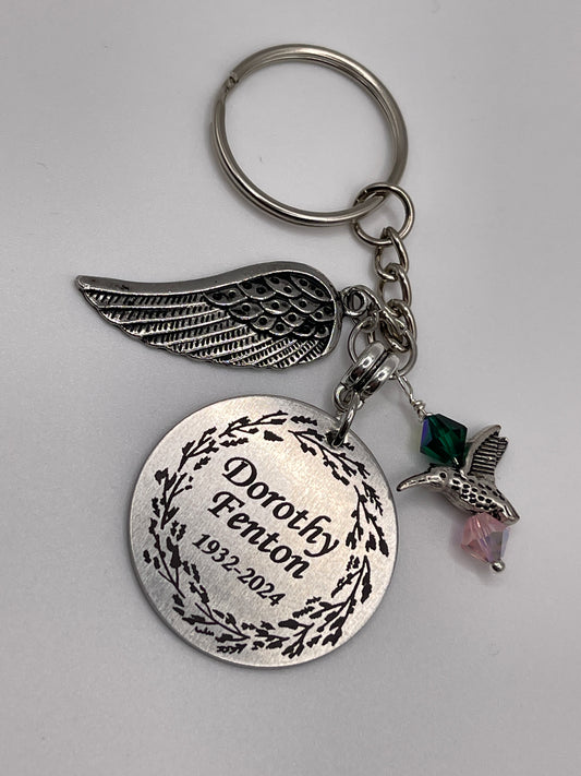 Dorothy Wilding Fenton Angel Wing Keychain