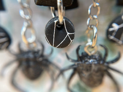 Dangle Spider Earrings