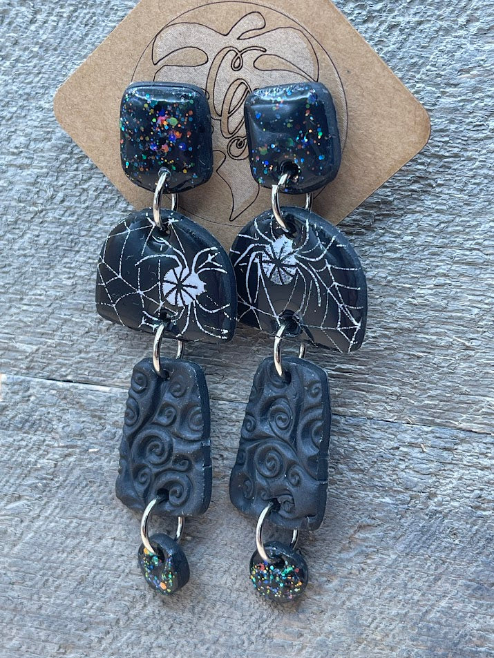 Spider Sparkle Earrings